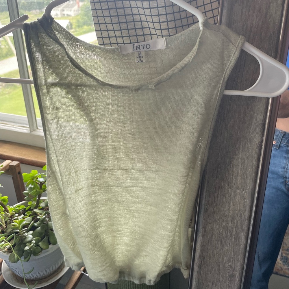 Knit tank:)